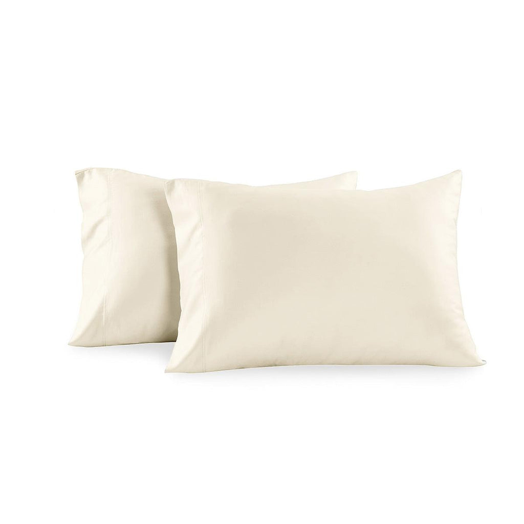 Soft Cotton Sateen Pillowcases (Pair) Made In USA-Wholesale Beddings