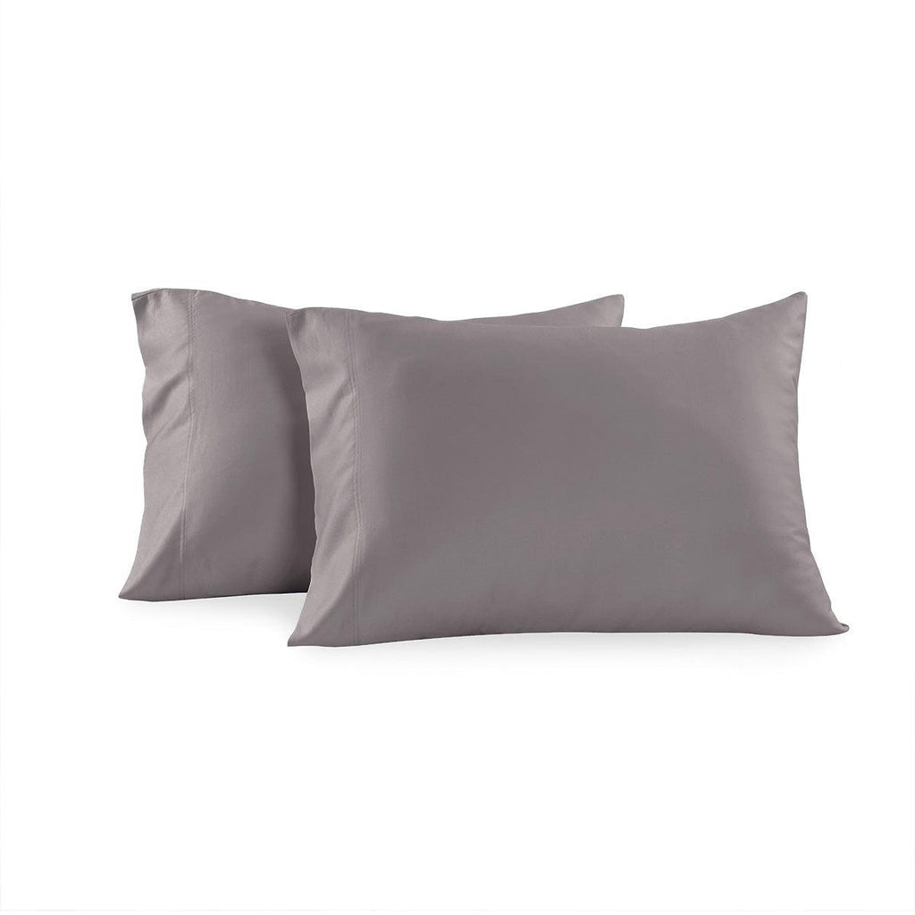 Soft Cotton Sateen Pillowcases (Pair) Made In USA-Wholesale Beddings